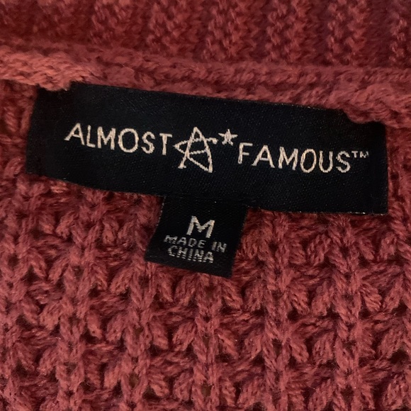 NWOT Long Striped Chunky Knit Cardigan - Picture 3 of 3